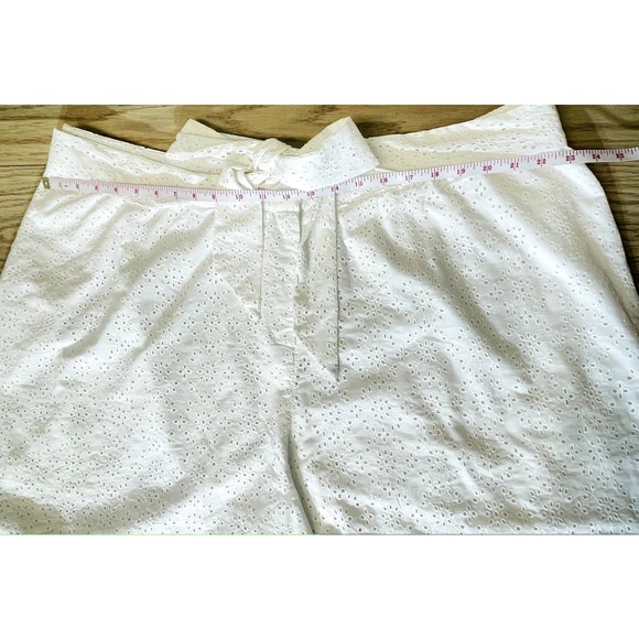 NWOT Lane Bryant SZ: 26 White Eyelet Shorts - Picture 4 of 11